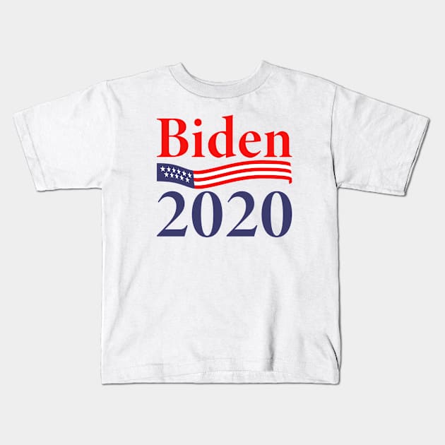 joe biden 2020 Kids T-Shirt by Attia17